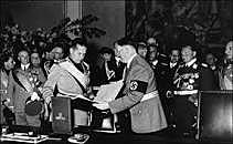 Alemania e Italia firman el Pacto de Acero