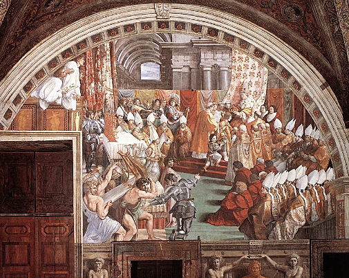 Coronación de Carlomagno.