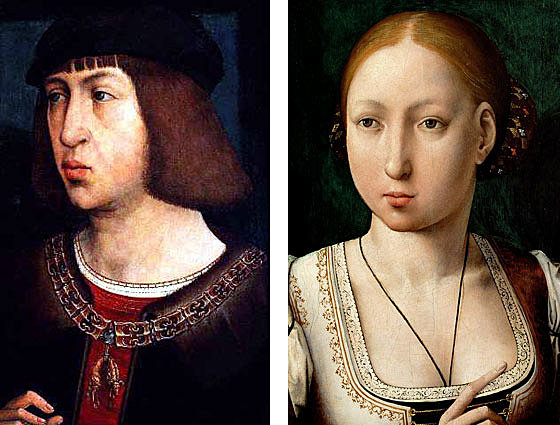 Juana La Loca y Felipe El Hermoso, los reyes que no reinaron