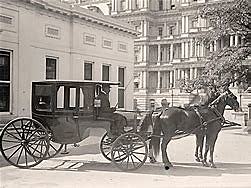 4-Wheeled Horse-Drawn Carriages