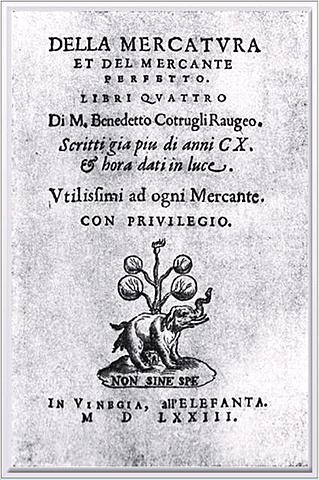 1573 d.c. Della Mercadetura et Mercante Perfetto
