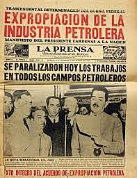 La expropiación de la industria petrolera