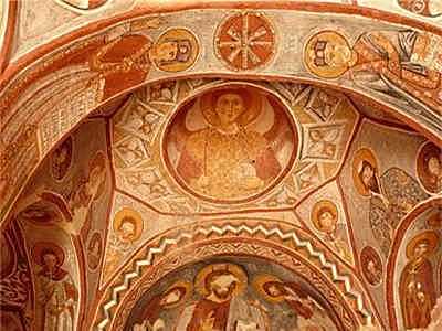 Elmali kilise en Capadocia