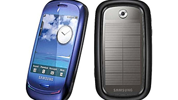 Samsumg muestra el 1er teléfono con tecnología solar