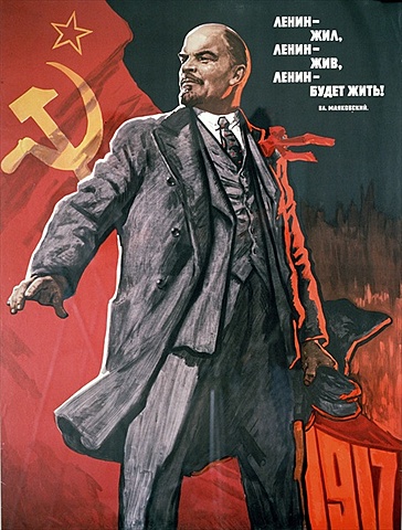 Lenin returns to Russia (Again).