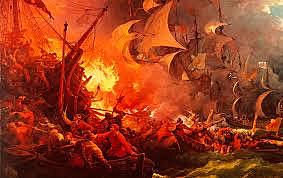 La derrota de la armada invencible