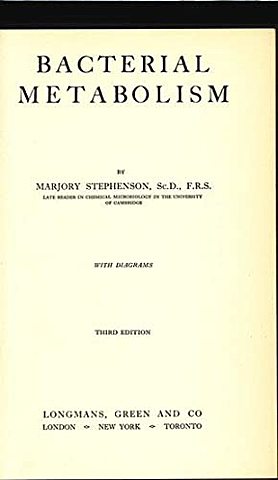 Bacterial Metabolism