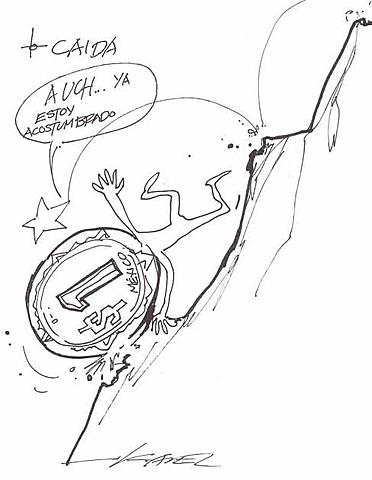 La moneda se devaluó y provocó una crisis inflacionaria.