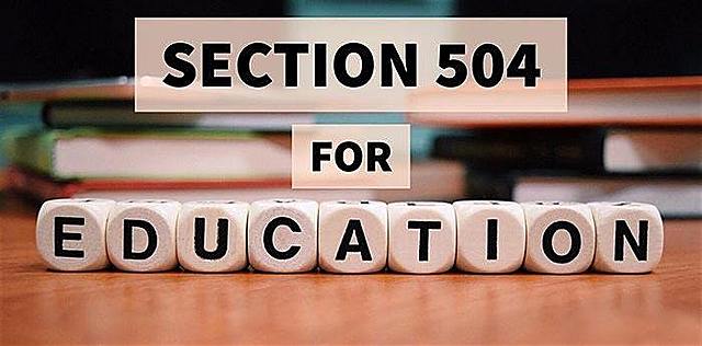 Rehabilition Act - Section 504