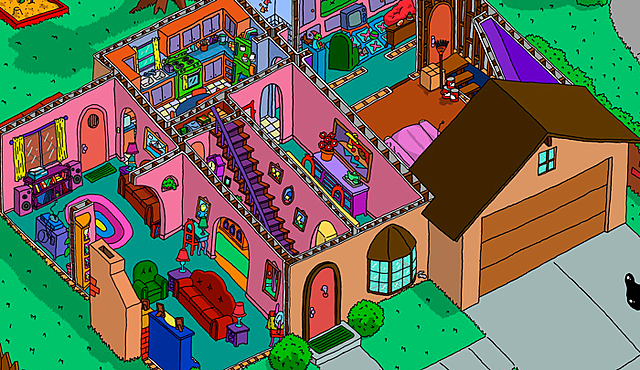 La casa Simpson