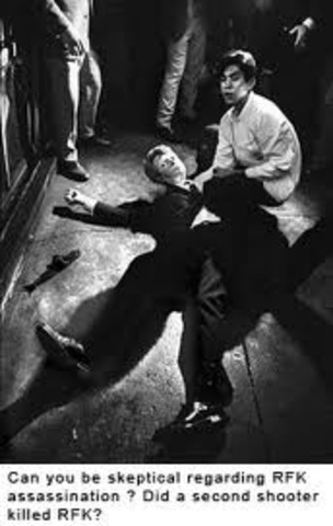 Robert F. Kennedy is assassinated