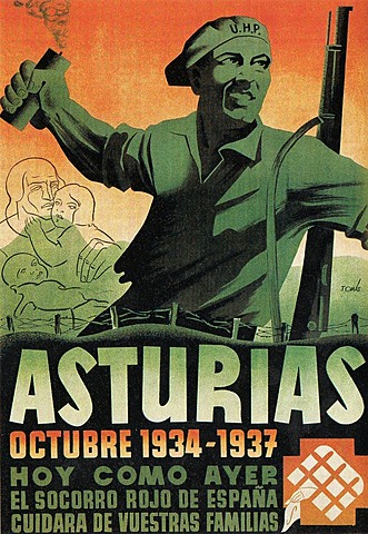 Revolució d'Octubre a Astúries i a Catalunya
