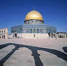 Muhammed åker upp till himmelen