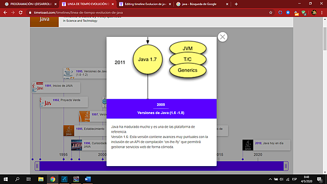 Versiones de Java (1.6 -1.8)