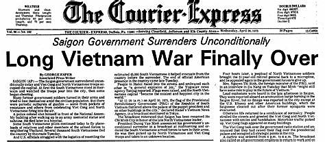 Vietnam War Ends