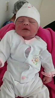 Nacimiento de mi sobrina
