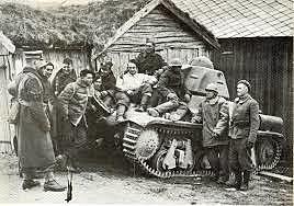 Los alemanes toman Narvoik