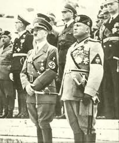 Mussolini joins Hitler in Germany's war and Italy declares war against France & Britain