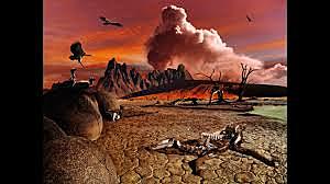 la extinción durante el pérmico