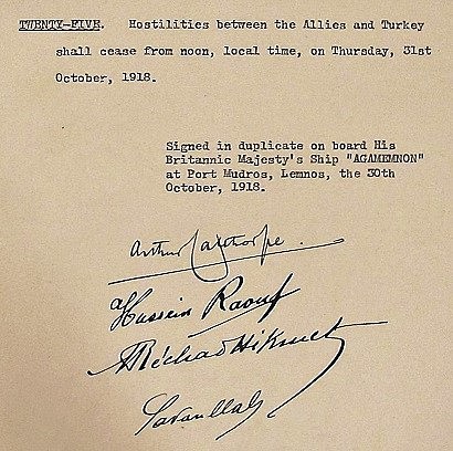 The Armistice of Mudros