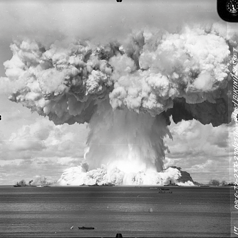 United States drops H-Bomb over Bikini Atoll