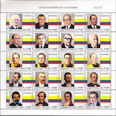 Timeline: PRESIDENTES DE COLOMBIA