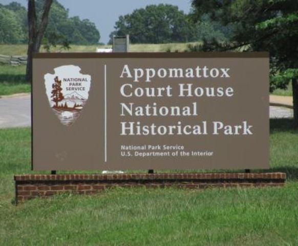 Surrender at Appomattox Courthhouse