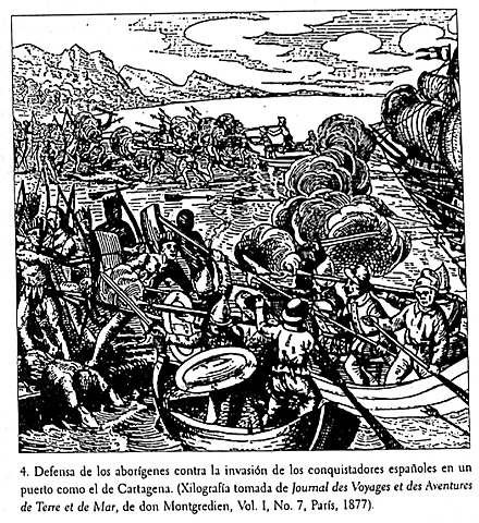 Alonso de Ojeda se dirigió al puerto