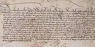 Encomenderos escribían al rey