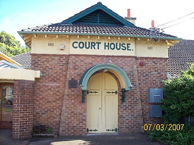 local court house built on Tongarra Rd, Albion Park