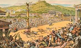 the first olympics games takes place