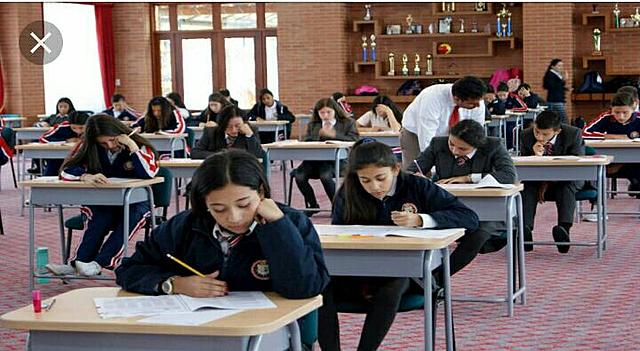 Día que me matricularon en el colegio