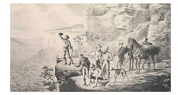 Crossing of the Blue Mountains