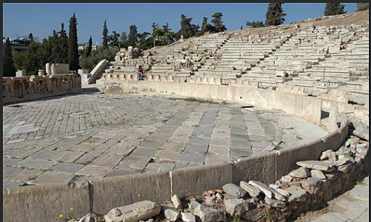 greek plays are performed in athens