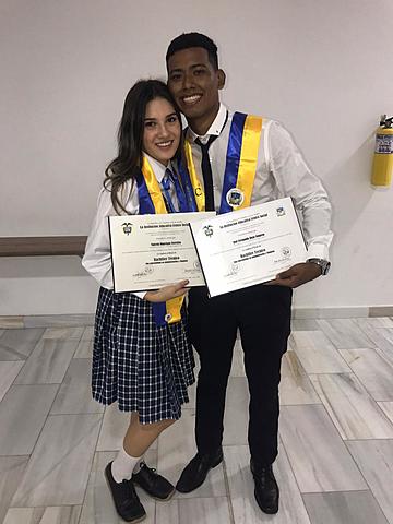 Me gradué del colegio