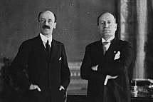 Az olasz-magyar örök barátság szerződés megkötése