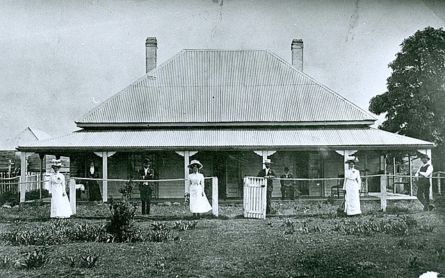 Land owned by four main families Wentworth, Johnson, Hughes and Osbourne