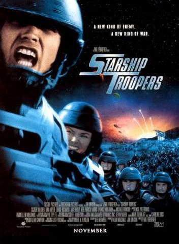 Found my favorite movie of all time starship troopers