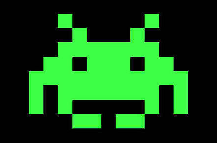 Space Invaders hit Arcade