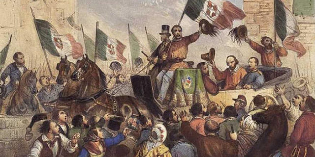 Garibaldi entra a Napoli