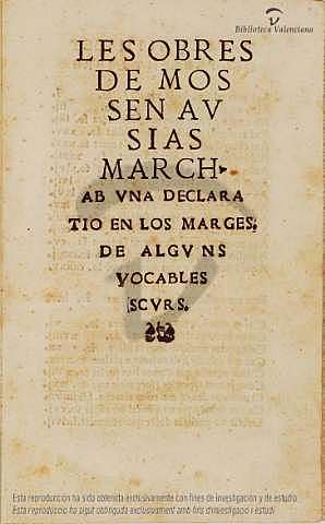 Ausiàs March (estil i obra)