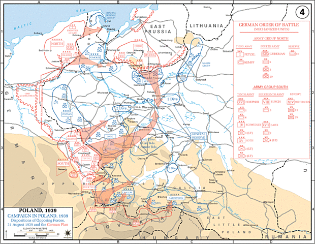 Alemania comienza la invasión de Polonia