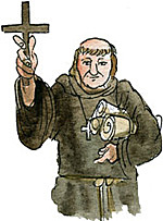 Muhammed träffar en munk