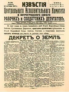 Annunciation of "The Decree on Land"