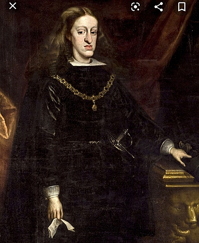 mort sence descendencia de Carles II