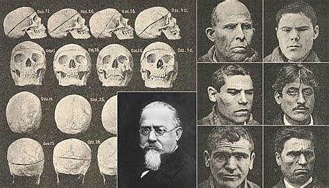 Anthropologie criminelle de LOMBROSO