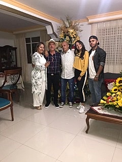End the year with my family.
