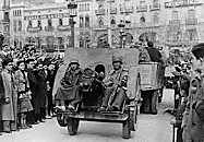 Spanish civil war starts