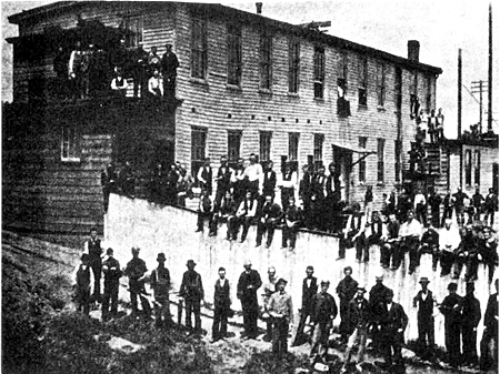 Edison lights up a street in Menlo Park