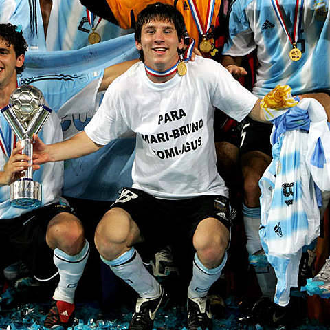 Campeão Mundial Sub 20 pela Argentina